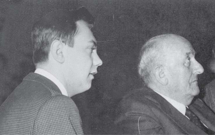 Pier Franco Quaglieni con Arrigo Olivetti