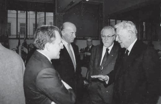 Marcello Sorgi, Jas Gawronski, Pier Franco Quaglieni, Umberto Agnelli